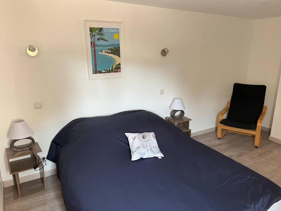 Bas De Villa 70M2 Independant Avec Espace Jacuzzi Prive Le Lavandou Bagian luar foto